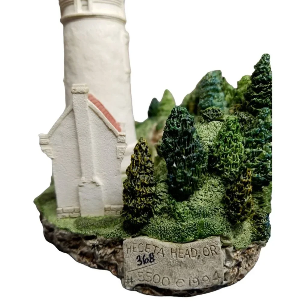 Harbour Lights Heceta Head Light OR HL 144 1994 368/5500 COA ID Card Lighthou